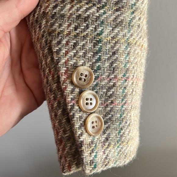 Vintage 100% wool blazer, EUC, Fall Colours - Picture 5 of 5